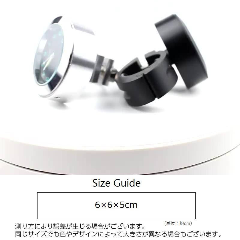 バイククロック バイク用アクセサリー アナログ時計 オートバイ