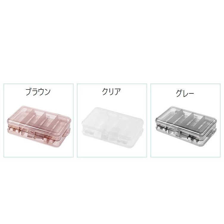 アクセサリーケース ジュエリーボックス 小物入れ 両面仕様 長方形