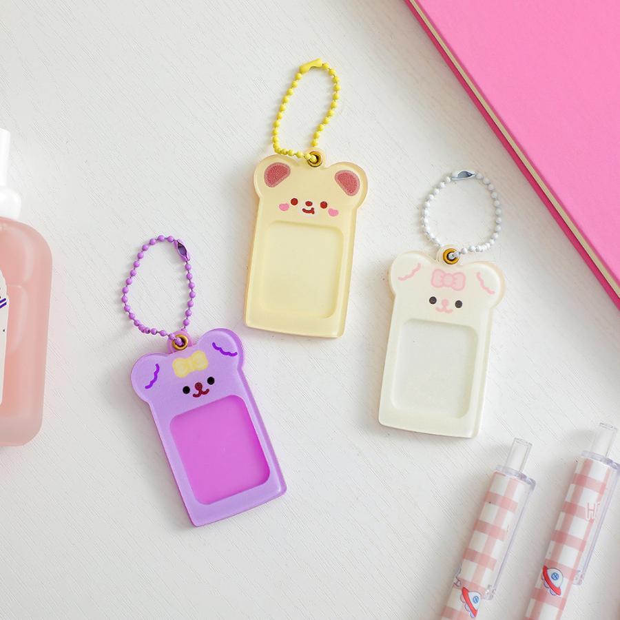 ◇森沢かな◇チェキ入りチェキキーホルダー3個セット plusnao フォトキーホルダー トレカ チェキ ケース 推し活グッズ