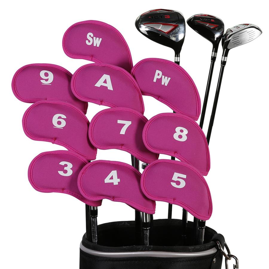 最終値下げ！キャディバック、アイアンカバー、ヘッドカバーセット YUPPY QUOKKA 新発売7点セット NEWモデル マグネット開閉式