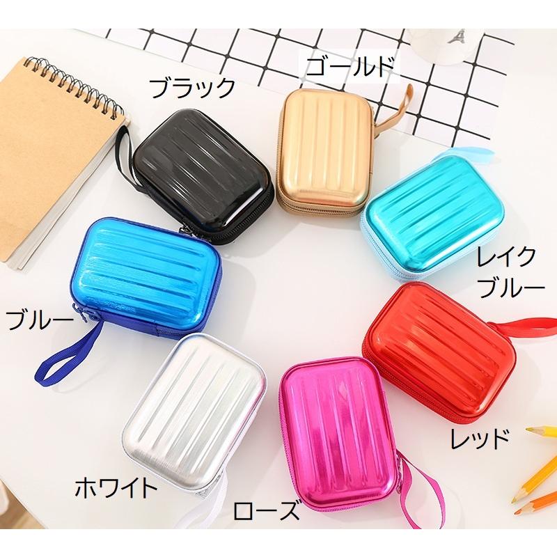 イヤホンケース ガジェットポーチ ガジェットケース モバイル収納 小物