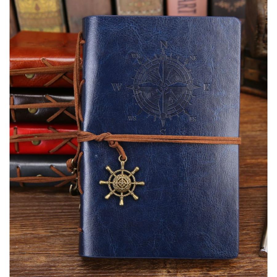 メモ帳 手帳 ノート 文房具 フェイクレザー ビジネス ギフト 日記 船