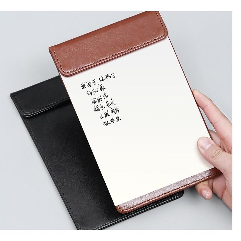 クリップボード 単品 1個 レザー調 マグネット 磁石式 バインダー 伝票