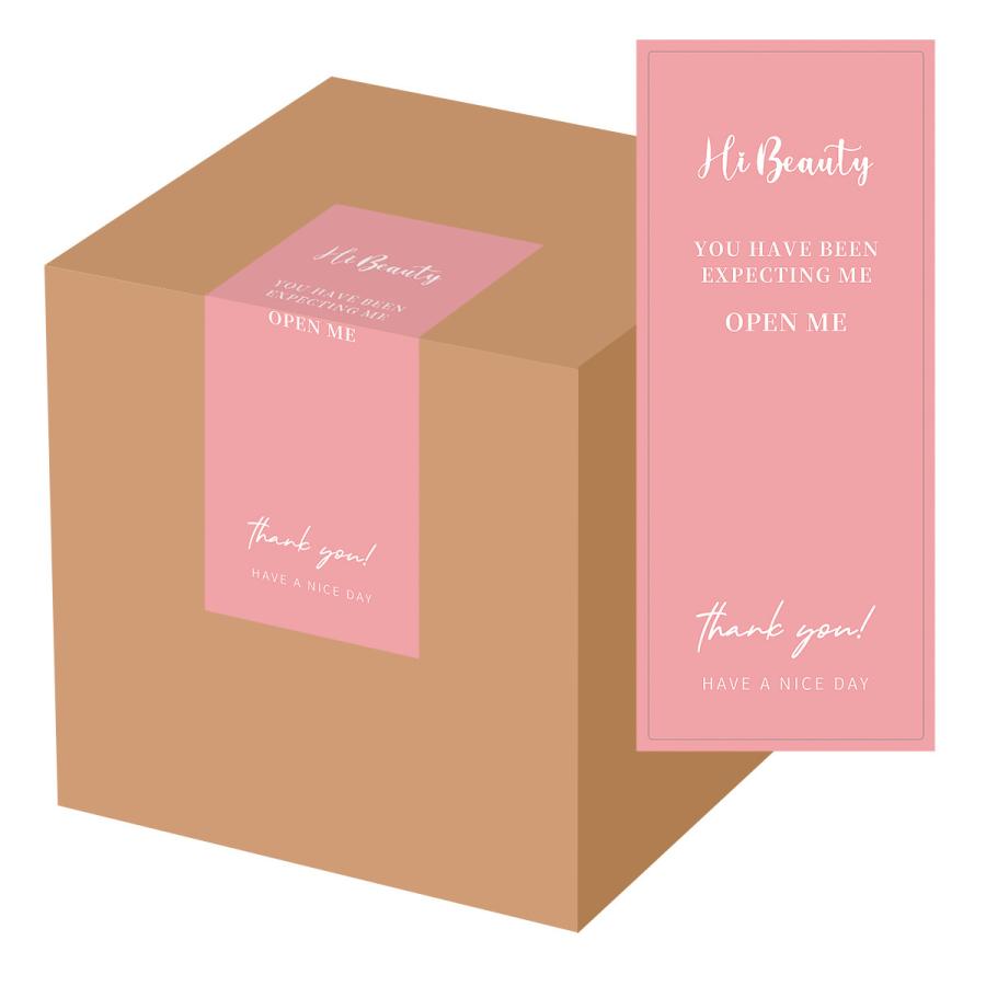 ギフトシール 50枚入り ラッピング用品 ステッカー ラベル thank you