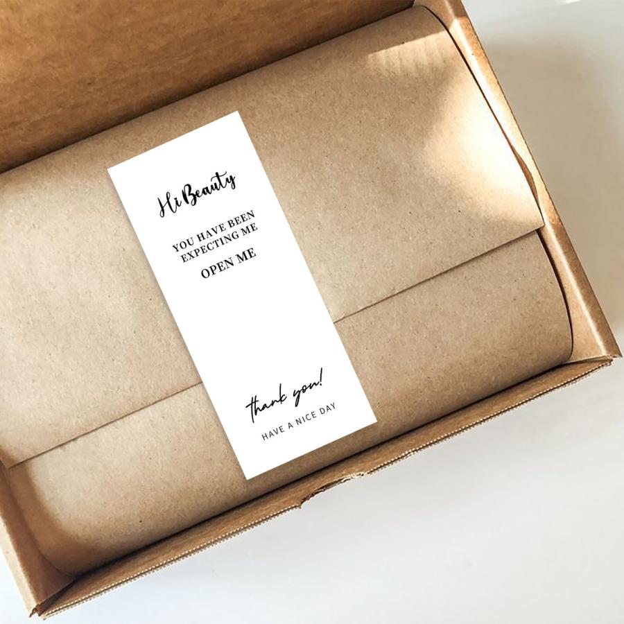 ギフトシール 50枚入り ラッピング用品 ステッカー ラベル thank you