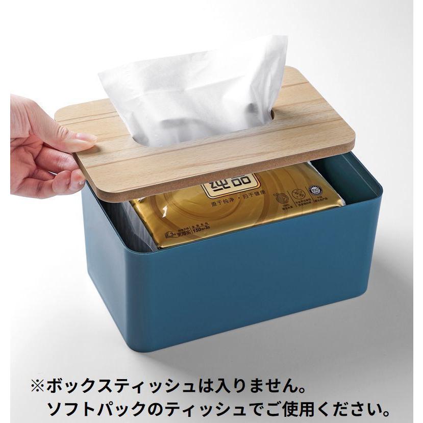 普通〜薄型ティッシュボックスカバー*handmade* サイズフリーのティッシュカバー TISSUE BOX COVER / BLACK | fabrik
