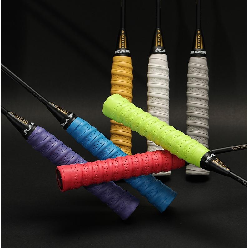 グリップテープ 滑り止め 穴あき 黒 白 グレー 青 単色 シンプル