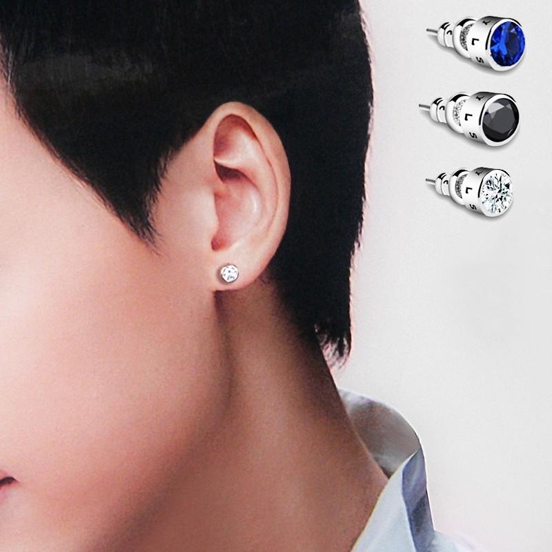 スタッドピアス キャッチピアス 左右1対 メンズ レディース アクセサリー ラインストーン キラキラ 円形 シンプル きれい おしゃれ 男女兼用 ユニ Zak Kawaemon 通販 Yahoo ショッピング