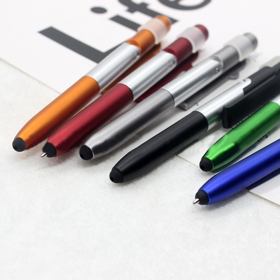 ボールペン 多機能 タッチペン Ledライト スマートフォンスタンド スマホ 文具 筆記用具 かっこいい おしゃれ かわいい スマート ペンライト プ Zak Kawaemon 通販 Yahoo ショッピング