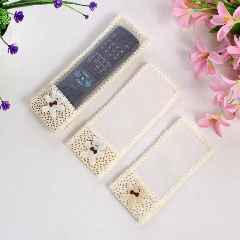 リモコンカバー 3個セット リモコンケース リモコン入れ 布製 保護