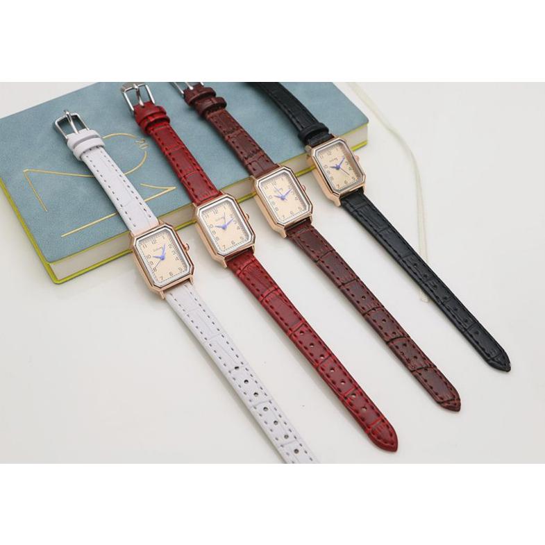 腕時計 レディース 女性用 リストウオッチ スクエア レクタンギュラー