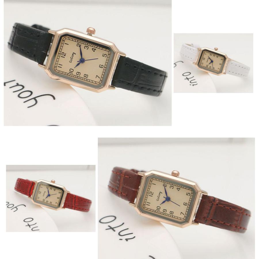 腕時計 レディース 女性用 リストウオッチ スクエア レクタンギュラー