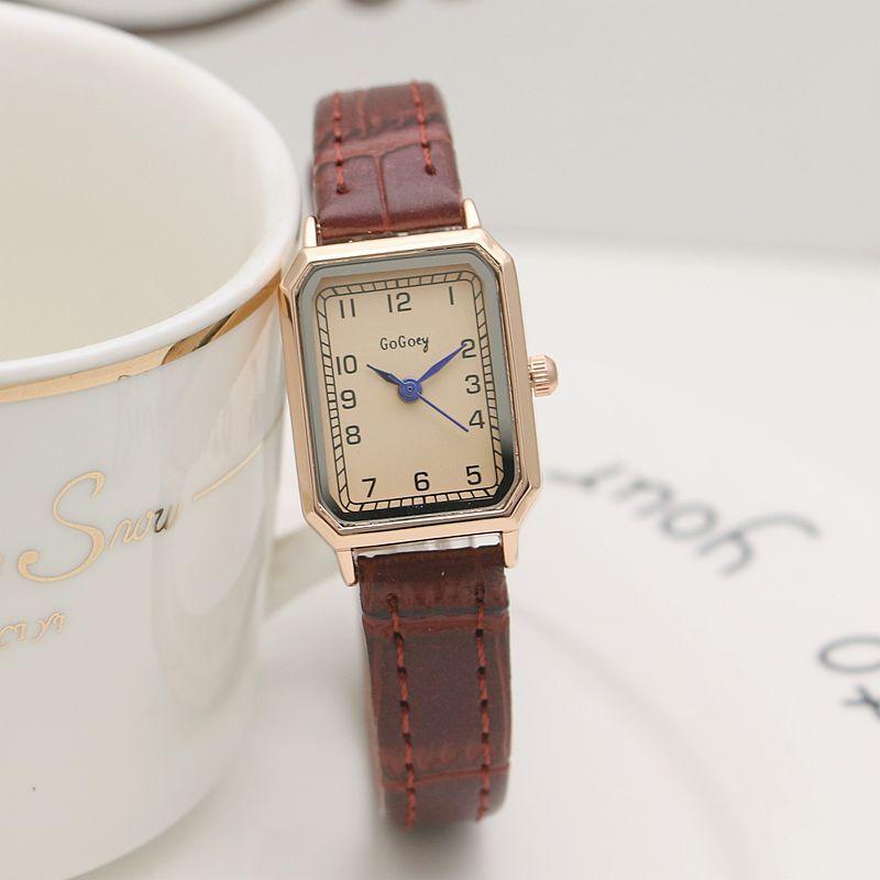 腕時計 レディース 女性用 リストウオッチ スクエア