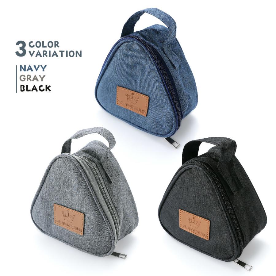 おにぎりケース おにぎりポーチ おにぎり型 ランチバッグ 保温 保冷