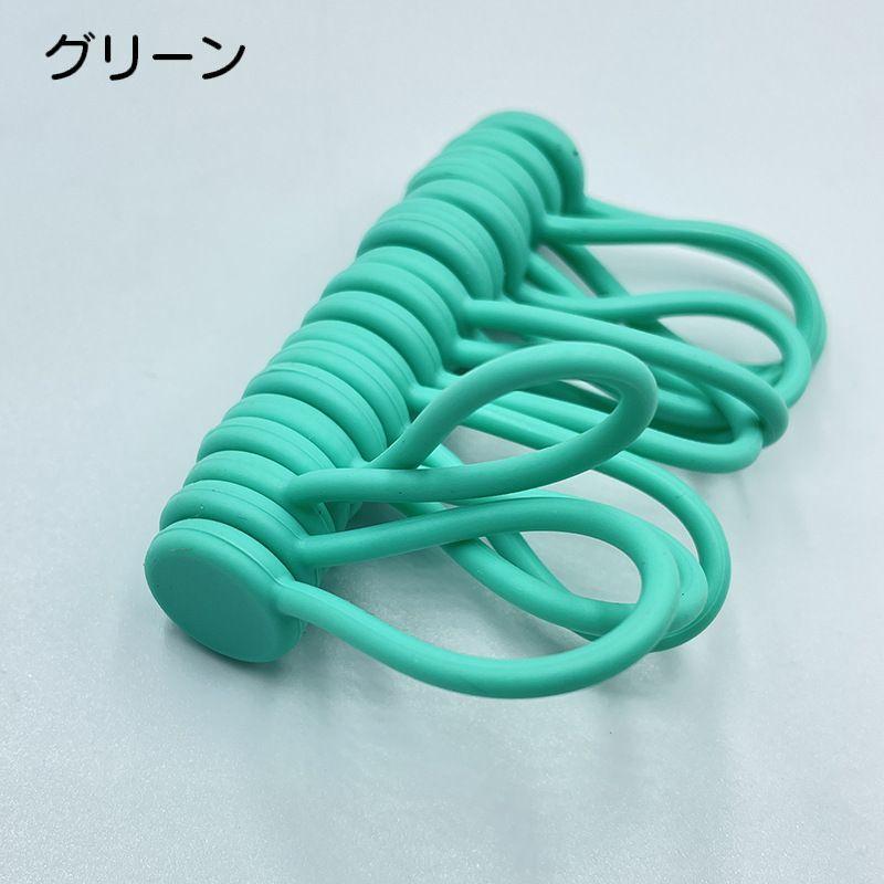 ケーブルクリップ コードクリップ 4個セット 充電コード イヤホン