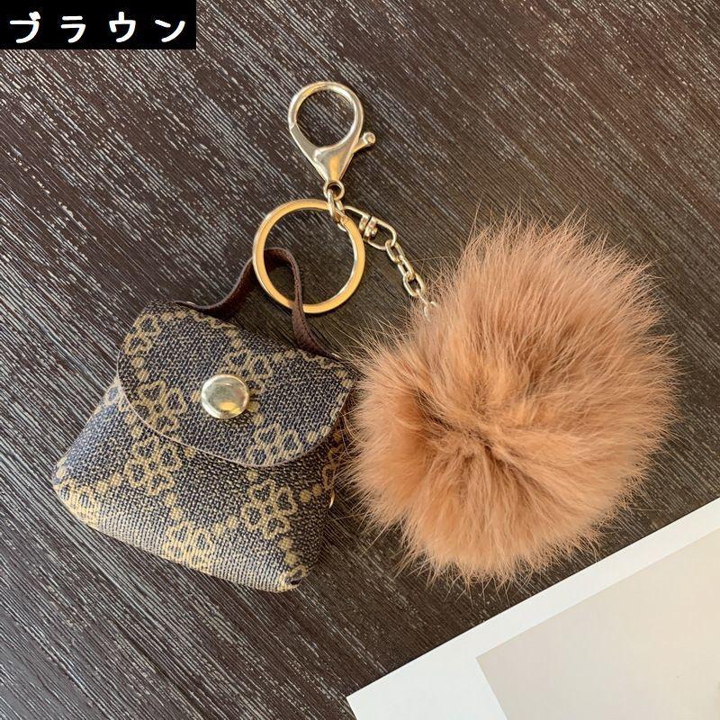 キーホルダー キーリング バッグチャーム レザー調 レディース