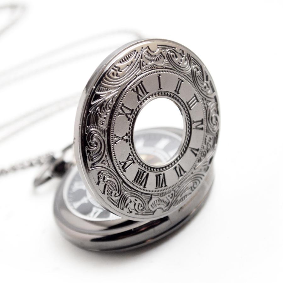 懐中時計 ポケットウォッチ 時計 ネックレスウォッチ チェーン