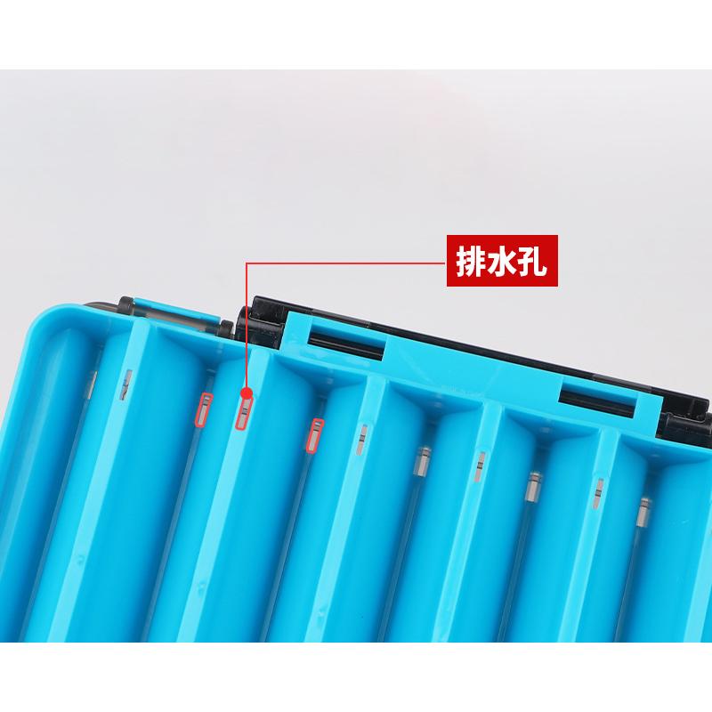 ルアー 14点 まとめ売り ケース付き plusnao フライケース ルアーケース 14マス 両面収納