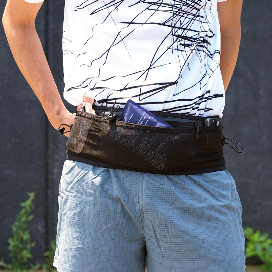 ランニングポーチ ウエストポーチ ランニングベルト 防水ポケット