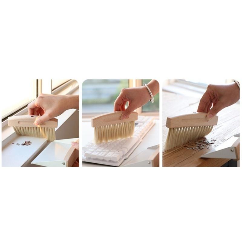 くりぼう 卓上ほうき 塵取り 2点セット ちりとり デスク 卓上 クリーニング