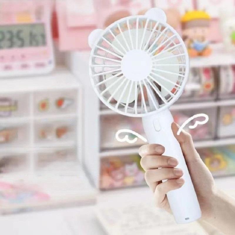 ハンディファン ミニ扇風機 ポータブルハンディファン USB充電 充電式