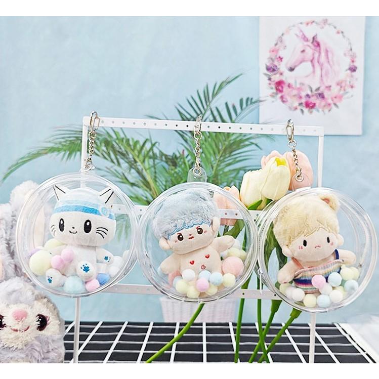 キーホルダー ぬいぐるみホルダー 小物収納 推し活 ポーチ ぬいぐるみ