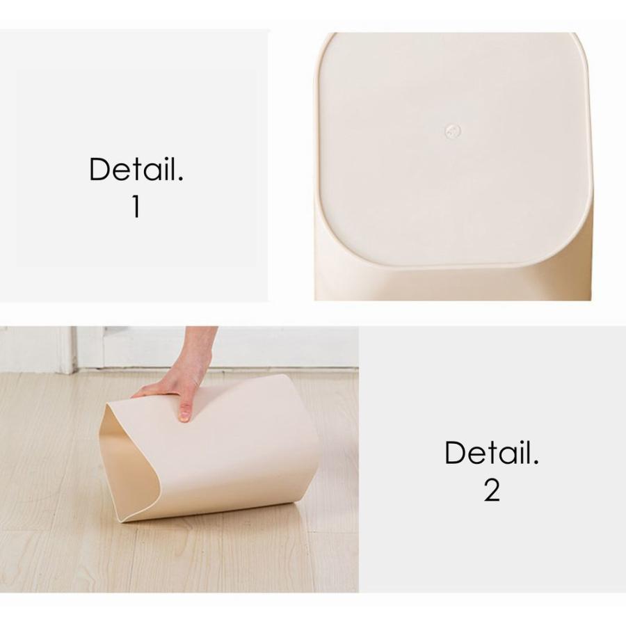 ごみ箱 ゴミ箱 ダストボックス 角型 スクエア 小さい ミニ スモール