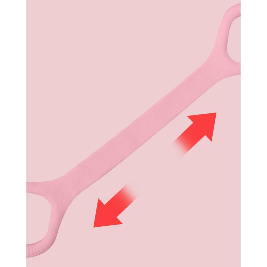 トレーニングチューブ ゴム バンド 八の字 8字 持ち手付き スポーツ