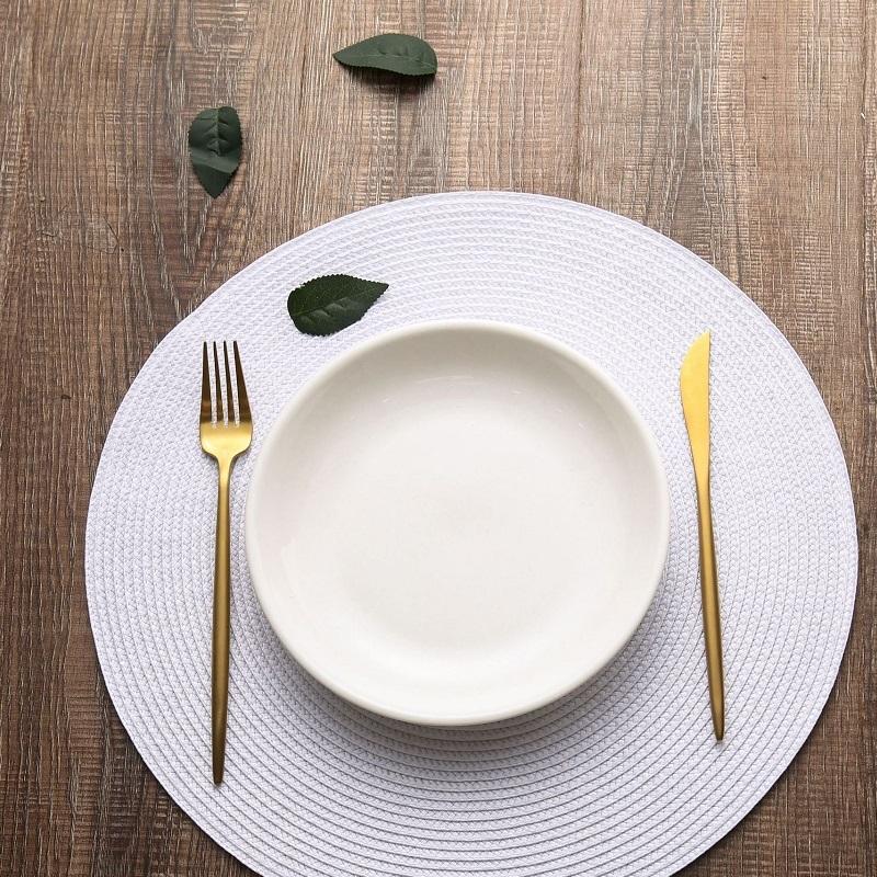 ランチョンマット ランチマット 円形 サークル 38cm ランチ