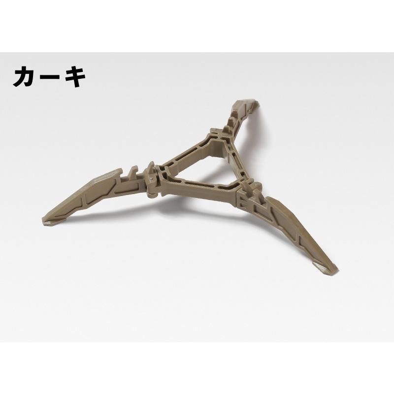 ガス缶用スタビライザー ガス缶スタンド 固定器具 三脚ブラケット