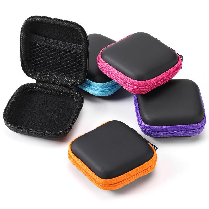 イヤホンケース ケースカバー 小物入れ 収納 セミハードケース 耐衝撃