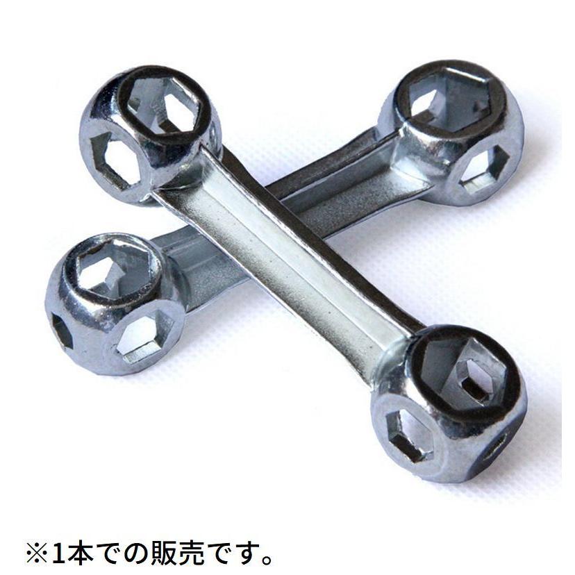 六角ボーンレンチ 骨形レンチ げんこつスパナ 自転車修理ツール 自転車