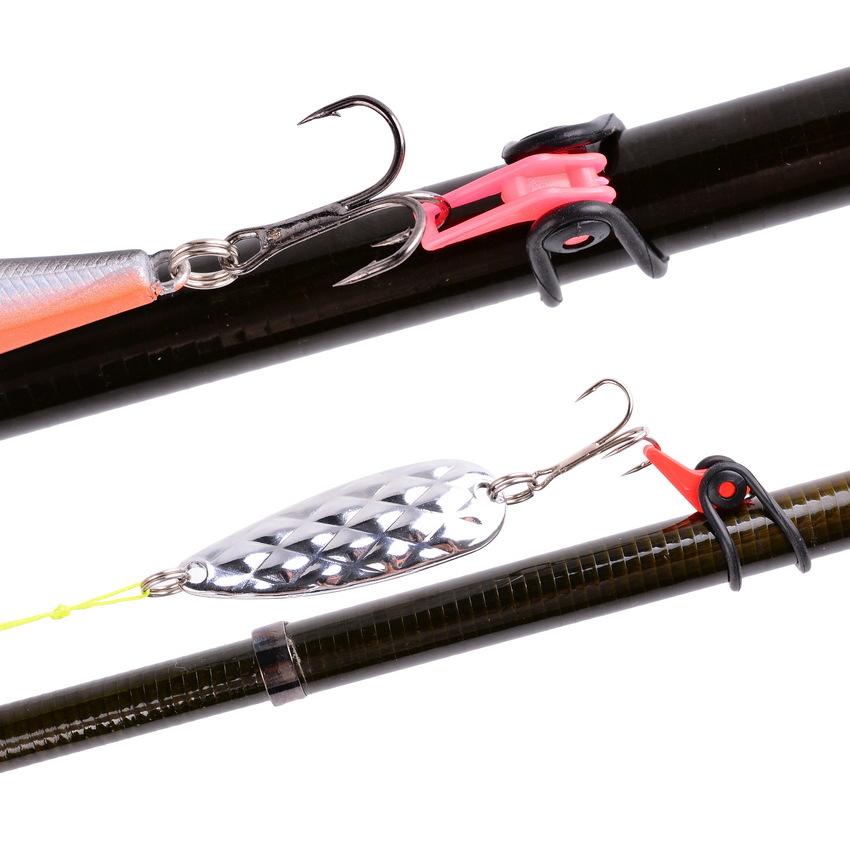フックキーパー フックホルダー 同色10個セット ルアー用 釣り具 固定