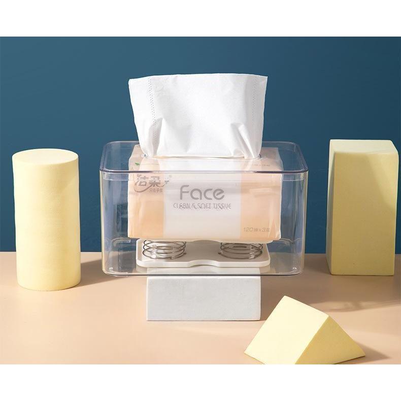 ティッシュケース用スプリング 底上げ スプリング バネ 単品 同色2個