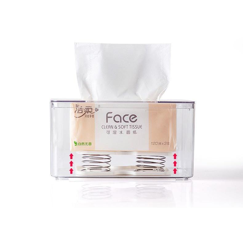 ティッシュケース用スプリング 底上げ スプリング バネ 単品 同色2個