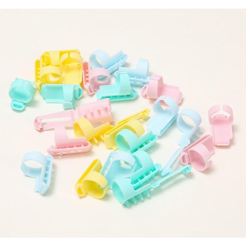 ヤーンガイド 2個セット 編み分けガイド 手編み道具 編み物グッズ