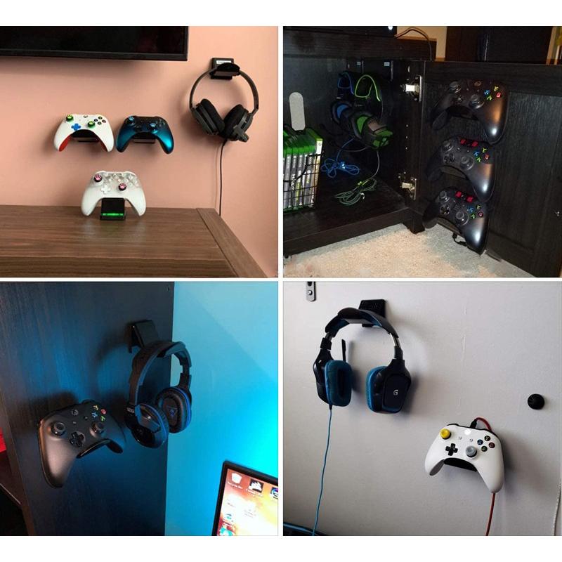 ヘッドホンスタンド コントローラースタンド ヘッドホンラック 壁掛け