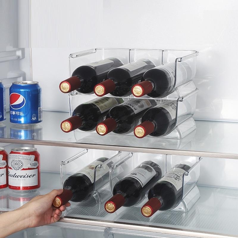 ヴィンテージ ワインキャビネット グラスホルダー＆ボトルラック収納