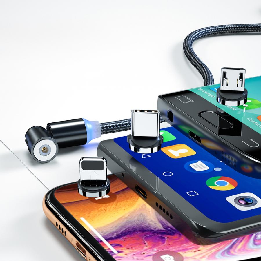 USBケーブル 充電ケーブル 単品 1m Type-C Lightning microUSB