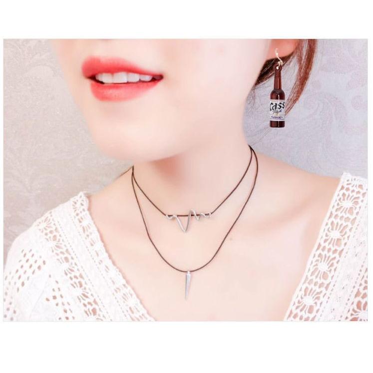 ピアス ボトル お酒 アクセサリー ジュエリー 雑貨 韓国語バージョン レッド グリーン 赤 緑 レディース 女性 おしゃれ シンプル Zak Kawaemon 通販 Yahoo ショッピング