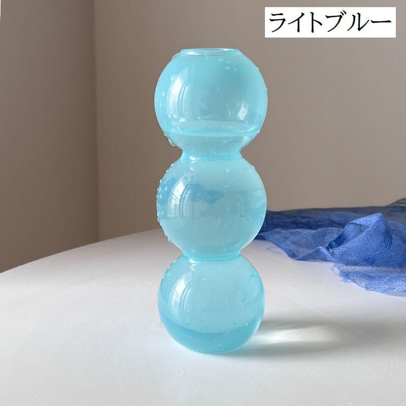 花瓶 花びん フラワーベース フラワースタンド 一輪挿し 球体 3連 4連