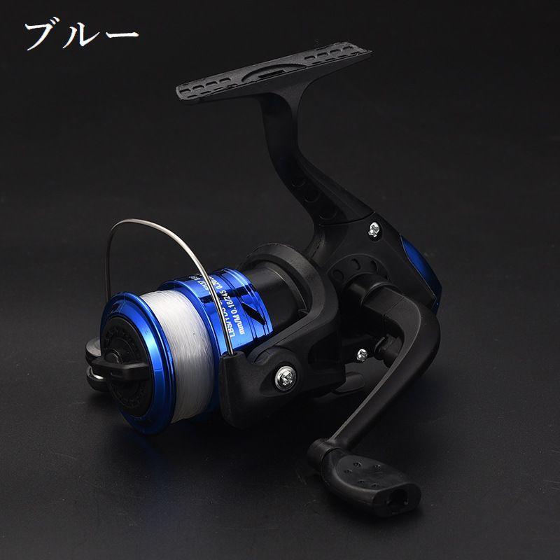 スピニングリール ライン付きリール 釣り具 ハンドル左右交換