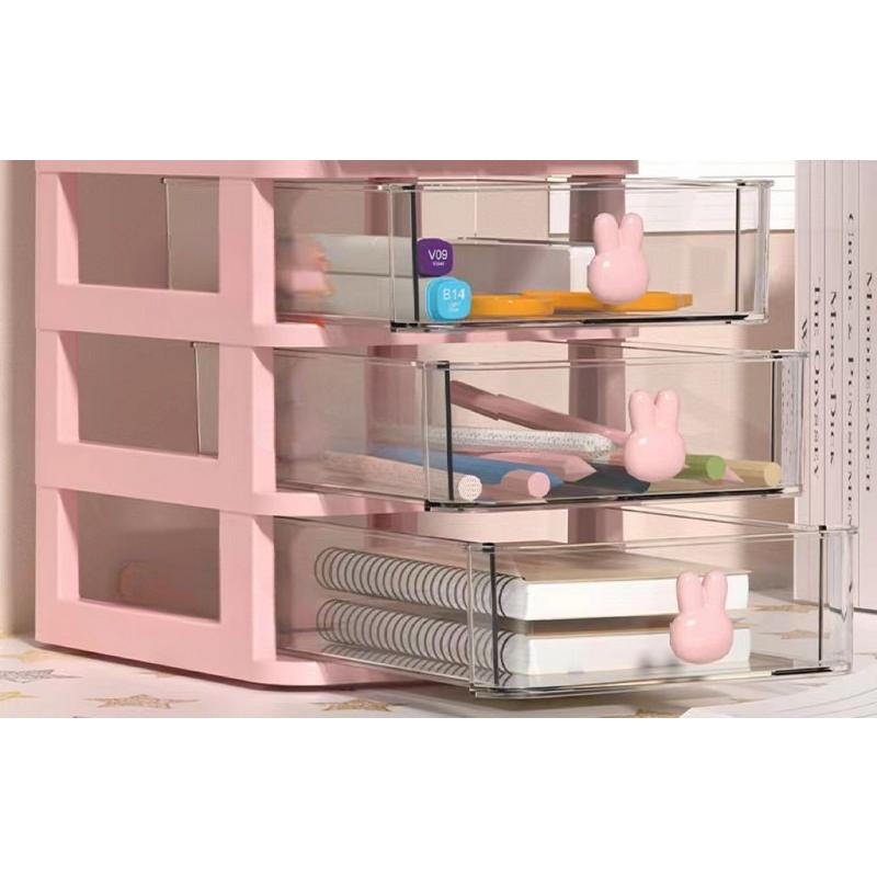 卓上収納ボックス 2段 収納ケース 小物入れ 卓上チェスト 事務用品