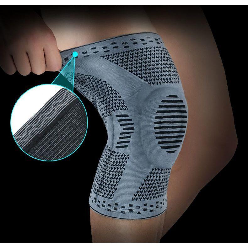 膝サポーター シリコンパッド 1枚 メンズ レディース 通気性