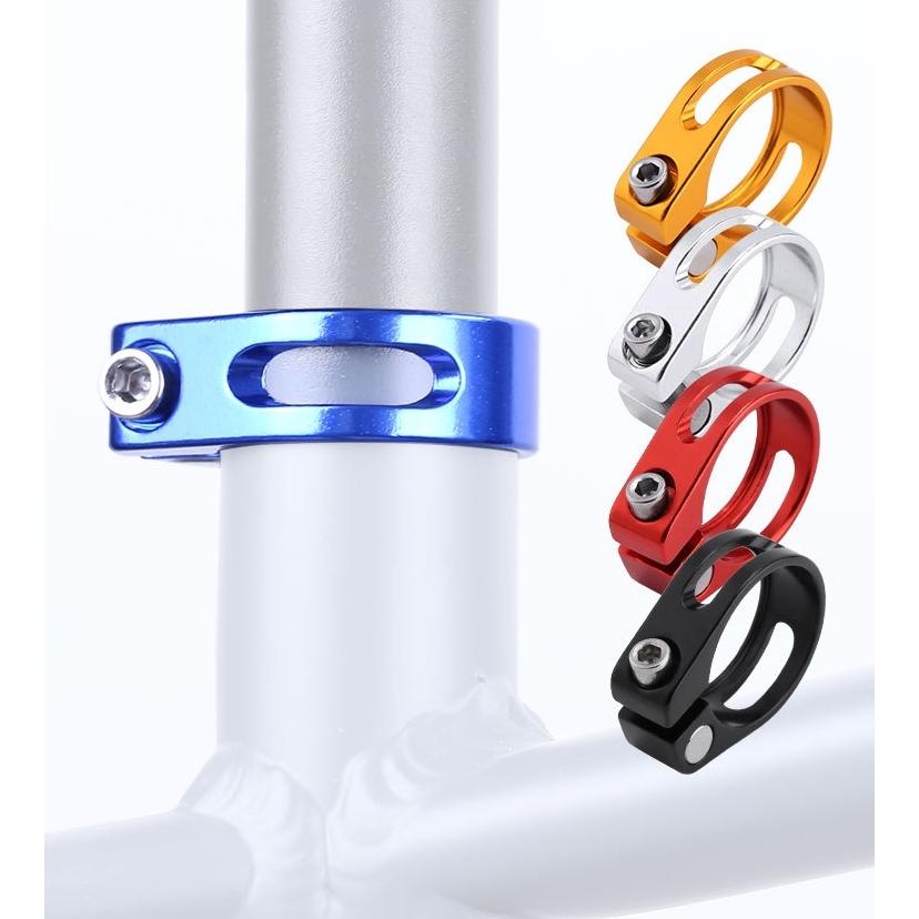 シートクランプ シートポストクランプ 自転車用 パーツ 28.6mm 31.8mm