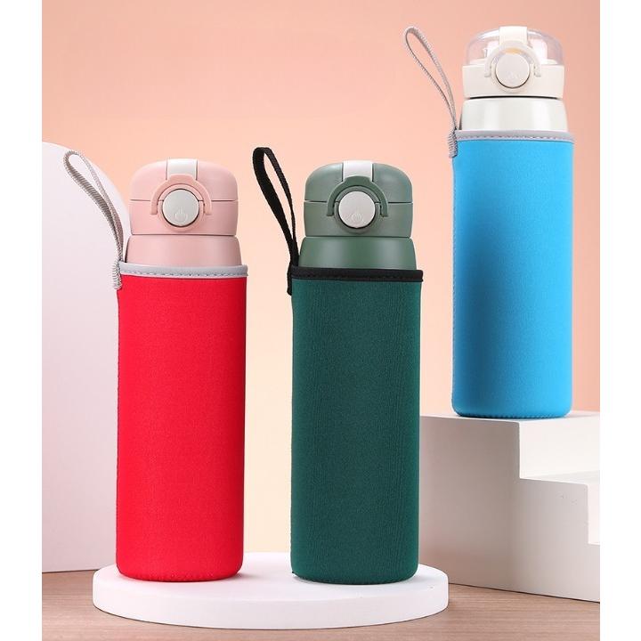 水筒カバー 水筒ケース ボトルカバー ボトルケース 持ち手付き 280 360