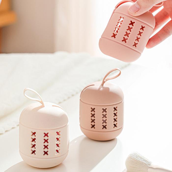 メイクスポンジケース パフケース ホルダー 3Dパフ 立体 保管 収納