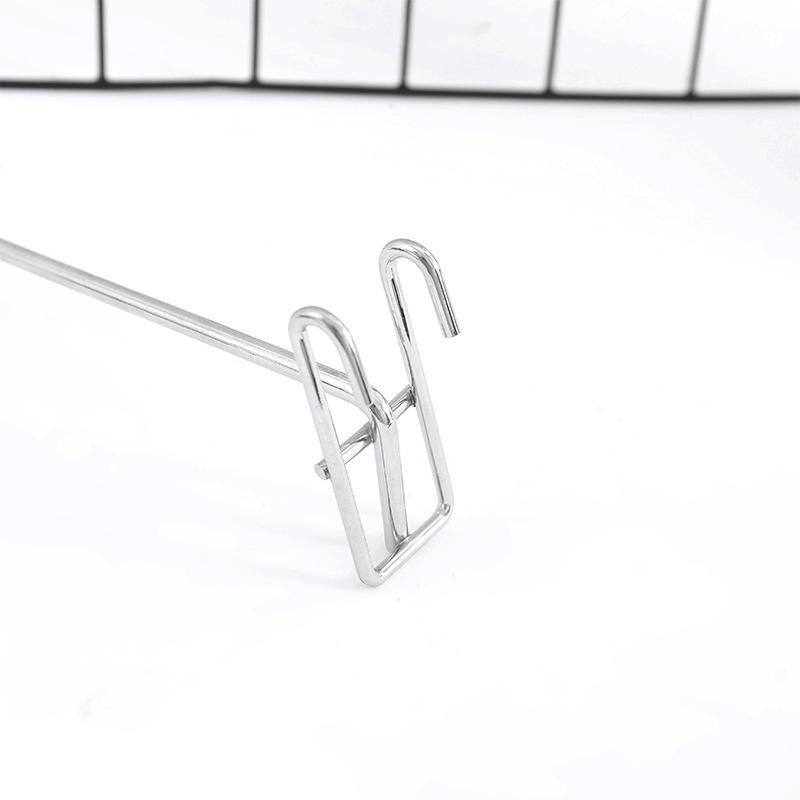 メッシュパネル用 ネットフック ラックフック 2本セット 10 15cm 展示