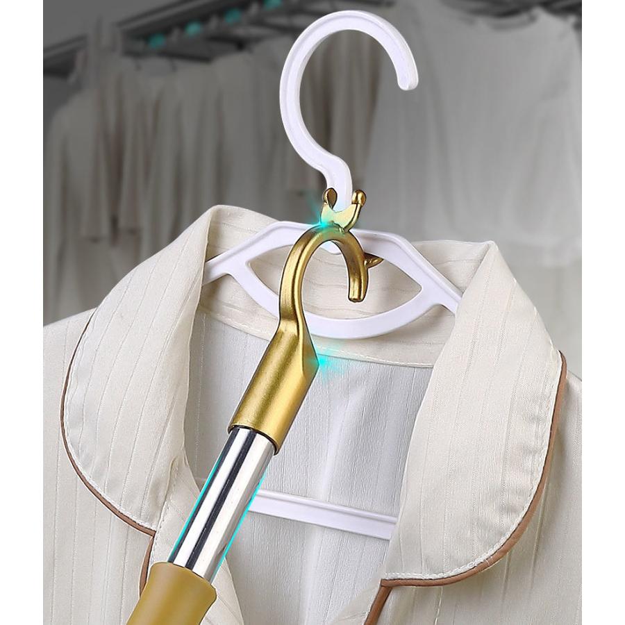 竿上げ棒 竿上げ 竿あげ 物干し竿 ものほし竿 調節可能 クローゼット