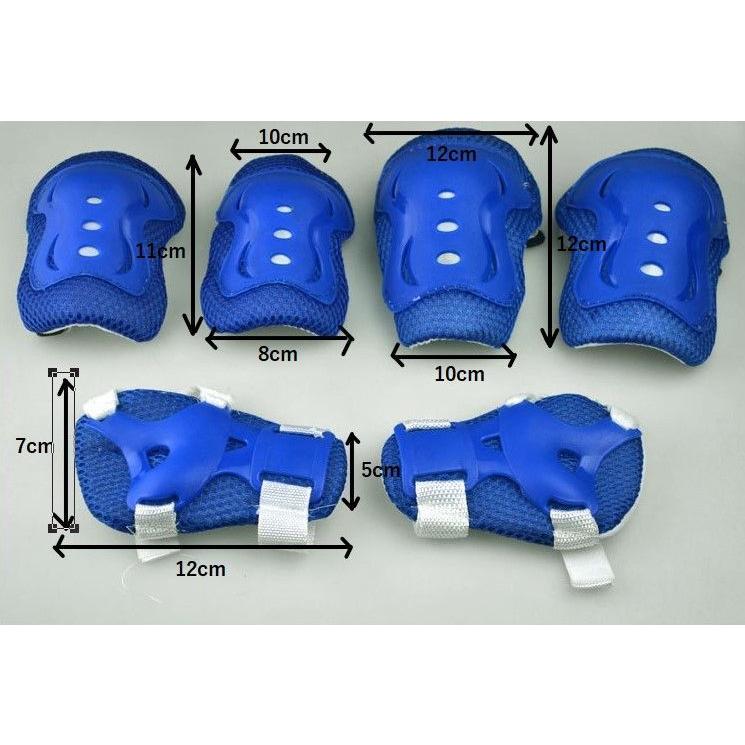 プロテクター 6点セット 肘当て 膝当て 手首 保護 キッズ 子供